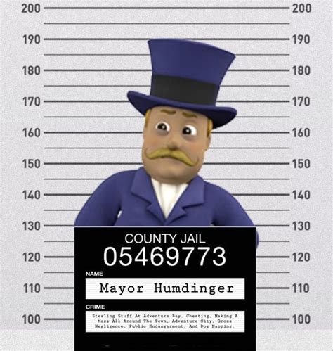 mayor humdinger|mayor humdinger gets arrested.